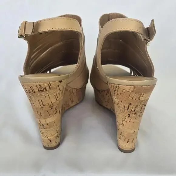 Franco Sarto Women's 10 Strappy Wedge Sandals - Picture 6 of 10